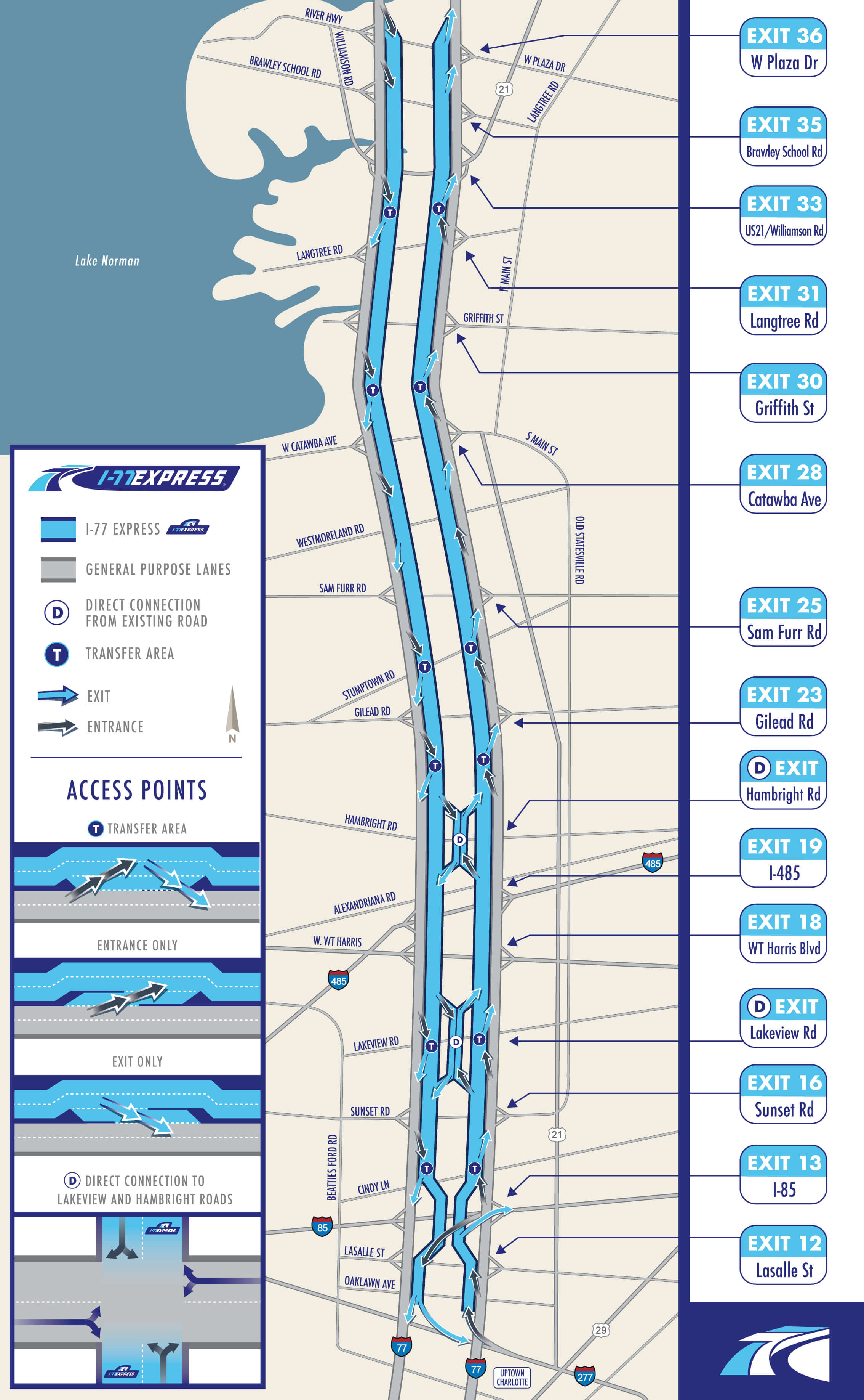 I-77 Express lanes