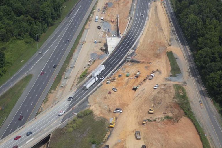 I-77 Express Lanes construction works – June 2018_02
