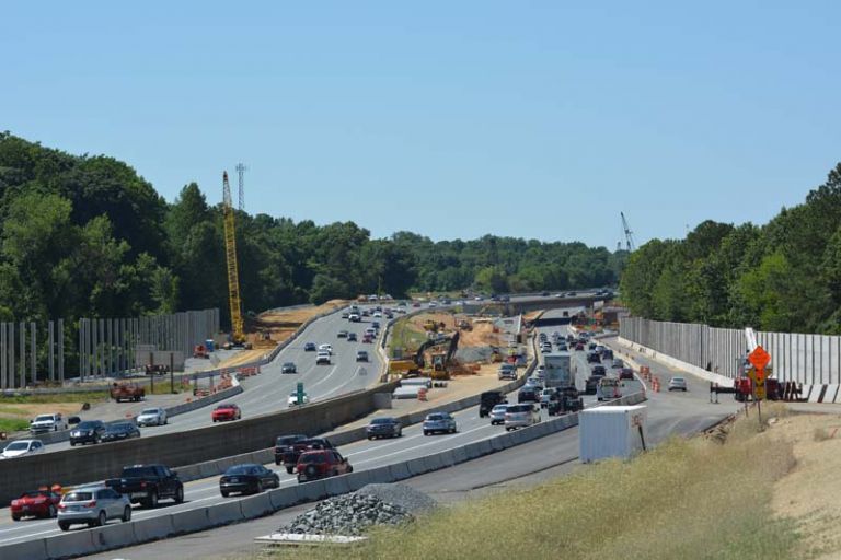 I-77 Express Lanes construction works – June 2018_23